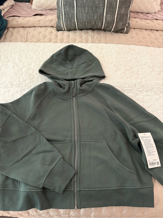 lululemon athletica Tops - NWT Lululemon Scuba Full-Zip Hoodie M/L Dark Forest